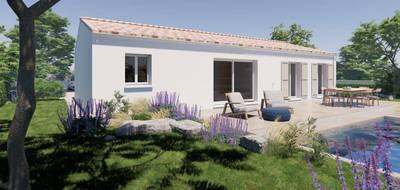 Programme terrain + maison à Louzignac en Charente-Maritime (17) de 100 m² à vendre au prix de 200850€ - 1