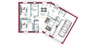 Programme terrain + maison à Agen en Lot-et-Garonne (47) de 69 m² à vendre au prix de 201000€ - 4