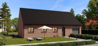 Programme terrain + maison à Château-l'Abbaye en Nord (59) de 101 m² à vendre au prix de 248483€ - 1