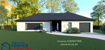 Programme terrain + maison à Agny en Pas-de-Calais (62) de 135 m² à vendre au prix de 279602€ - 1