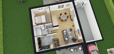 Programme terrain + maison à Malaunay en Seine-Maritime (76) de 80 m² à vendre au prix de 251941€ - 2