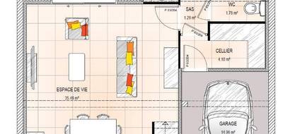 Programme terrain + maison à Étriché en Maine-et-Loire (49) de 80 m² à vendre au prix de 223000€ - 4