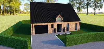 Programme terrain + maison à Saulzoir en Nord (59) de 130 m² à vendre au prix de 286000€ - 1