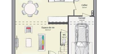 Programme terrain + maison à Bois-Guillaume en Seine-Maritime (76) de 109 m² à vendre au prix de 332000€ - 4