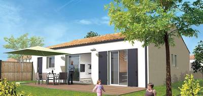 Programme terrain + maison à Angliers en Charente-Maritime (17) de 85 m² à vendre au prix de 237800€ - 1