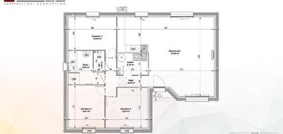 Programme terrain + maison à Condé-sur-Risle en Eure (27) de 84 m² à vendre au prix de 190214€ - 4