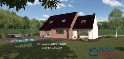 Programme terrain + maison à Agnez-lès-Duisans en Pas-de-Calais (62) de 140 m² à vendre au prix de 413769€ - 2