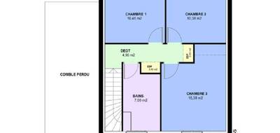 Programme terrain + maison à Mont-Bonvillers en Meurthe-et-Moselle (54) de 101 m² à vendre au prix de 339000€ - 4