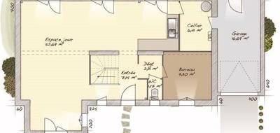 Programme terrain + maison à Boisemont en Val-d'Oise (95) de 133 m² à vendre au prix de 561500€ - 4