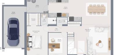 Programme terrain + maison à Saint-Crépin-Ibouvillers en Oise (60) de 145 m² à vendre au prix de 372000€ - 4