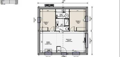 Programme terrain + maison à Sablé-sur-Sarthe en Sarthe (72) de 55 m² à vendre au prix de 131600€ - 2