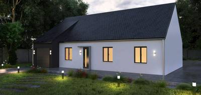 Programme terrain + maison à Vallères en Indre-et-Loire (37) de 100 m² à vendre au prix de 307708€ - 4