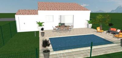 Programme terrain + maison à Roujan en Hérault (34) de 86 m² à vendre au prix de 233000€ - 1