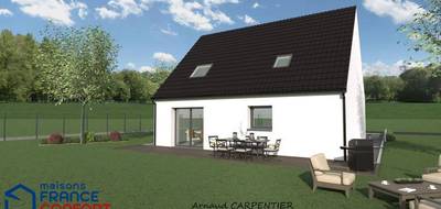 Programme terrain + maison à Rivière en Pas-de-Calais (62) de 95 m² à vendre au prix de 257132€ - 2