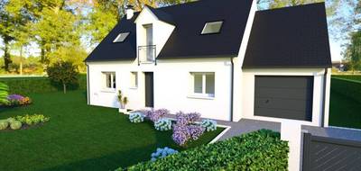 Programme terrain + maison à Saint-Benoît-d'Hébertot en Calvados (14) de 110 m² à vendre au prix de 271800€ - 1