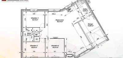 Programme terrain + maison à Le Bec-Hellouin en Eure (27) de 85 m² à vendre au prix de 195000€ - 4