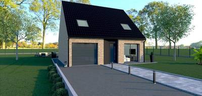 Programme terrain + maison à Carvin en Pas-de-Calais (62) de 100 m² à vendre au prix de 235000€ - 1