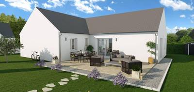 Programme terrain + maison à Courçay en Indre-et-Loire (37) de 132 m² à vendre au prix de 295600€ - 1
