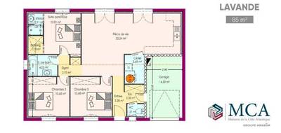 Programme terrain + maison à Le Gua en Charente-Maritime (17) de 85 m² à vendre au prix de 190000€ - 3