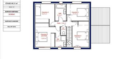 Programme terrain + maison à Cambronne-lès-Clermont en Oise (60) de 124 m² à vendre au prix de 263500€ - 4