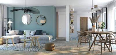 Programme terrain + maison à Beaumont-sur-Oise en Val-d'Oise (95) de 100 m² à vendre au prix de 339000€ - 2