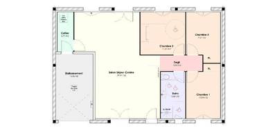 Programme terrain + maison à Courçay en Indre-et-Loire (37) de 84 m² à vendre au prix de 204900€ - 3