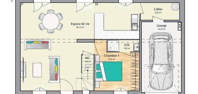 Programme terrain + maison à Lagny-sur-Marne en Seine-et-Marne (77) de 90 m² à vendre au prix de 419000€ - 4