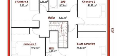 Programme terrain + maison à Chatou en Yvelines (78) de 129 m² à vendre au prix de 804000€ - 4