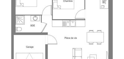 Programme terrain + maison à Bannalec en Finistère (29) de 55 m² à vendre au prix de 211200€ - 3