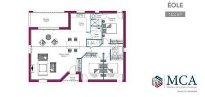 Programme terrain + maison à Saint-Germain-et-Mons en Dordogne (24) de 103 m² à vendre au prix de 278000€ - 4