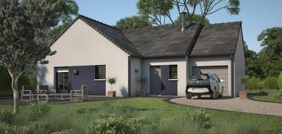 Programme terrain + maison à La Chapelle-Gauthier en Seine-et-Marne (77) de 90 m² à vendre au prix de 273600€ - 1