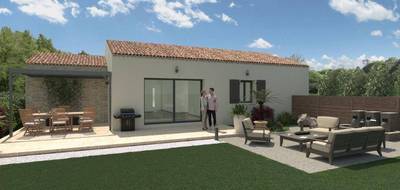 Programme terrain + maison à Vagnas en Ardèche (07) de 80 m² à vendre au prix de 238000€ - 1