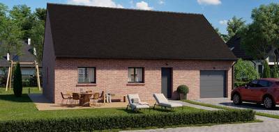 Programme terrain + maison à Flines-lez-Raches en Nord (59) de 85 m² à vendre au prix de 238100€ - 1