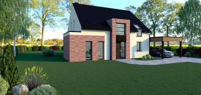 Programme terrain + maison à Bailleulmont en Pas-de-Calais (62) de 140 m² à vendre au prix de 302010€ - 1