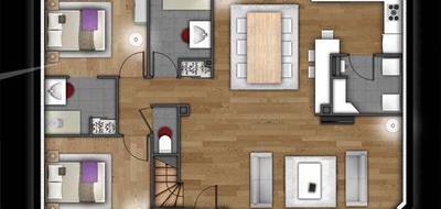 Programme terrain + maison à Boissy-Mauvoisin en Yvelines (78) de 91 m² à vendre au prix de 301810€ - 3