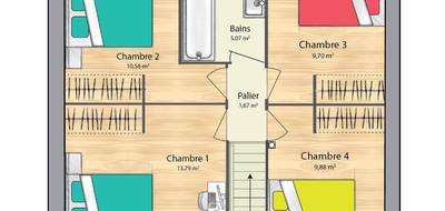 Programme terrain + maison à Étampes en Essonne (91) de 89 m² à vendre au prix de 262400€ - 4