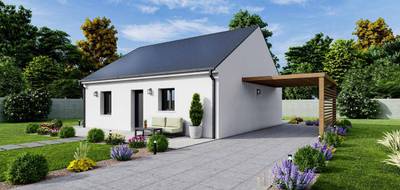 Programme terrain + maison à Montfort-le-Gesnois en Sarthe (72) de 73 m² à vendre au prix de 161165€ - 1