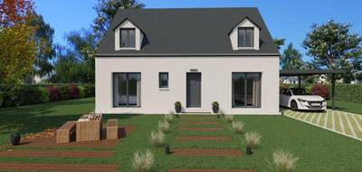 Programme terrain + maison à Bourgueil en Indre-et-Loire (37) de 90 m² à vendre au prix de 204900€ - 1