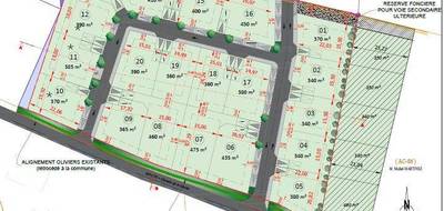 Terrain seul à Ginestas en Aude (11) de 365 m² à vendre au prix de 69900€ - 2