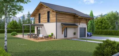 Programme terrain + maison à Contamine-sur-Arve en Haute-Savoie (74) de 88 m² à vendre au prix de 455373€ - 1