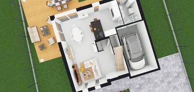 Programme terrain + maison à Étaples en Pas-de-Calais (62) de 105 m² à vendre au prix de 265992€ - 3