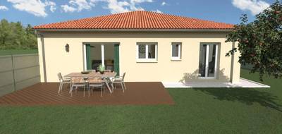 Programme terrain + maison à Attignat en Ain (01) de 90 m² à vendre au prix de 238000€ - 1