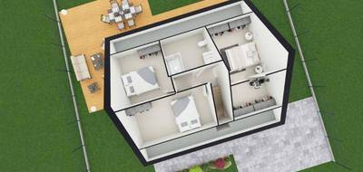 Programme terrain + maison à Étaples en Pas-de-Calais (62) de 105 m² à vendre au prix de 265992€ - 4