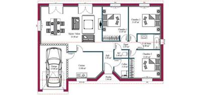 Programme terrain + maison à Baigneaux en Gironde (33) de 92 m² à vendre au prix de 229900€ - 2