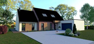 Programme terrain + maison à Richebourg en Pas-de-Calais (62) de 165 m² à vendre au prix de 490000€ - 1