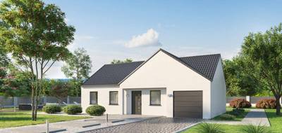 Programme terrain + maison à Crouzilles en Indre-et-Loire (37) de 68 m² à vendre au prix de 183157€ - 1