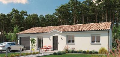 Programme terrain + maison à Gaillan-en-Médoc en Gironde (33) de 90 m² à vendre au prix de 278521€ - 1