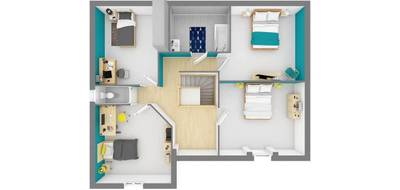 Programme terrain + maison à Chemin en Jura (39) de 149 m² à vendre au prix de 209680€ - 3