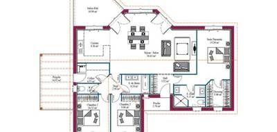 Programme terrain + maison à Orist en Landes (40) de 107 m² à vendre au prix de 298600€ - 4