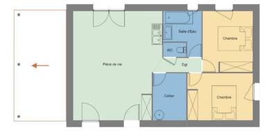 Programme terrain + maison à Saint-Nazaire en Loire-Atlantique (44) de 62 m² à vendre au prix de 290000€ - 4